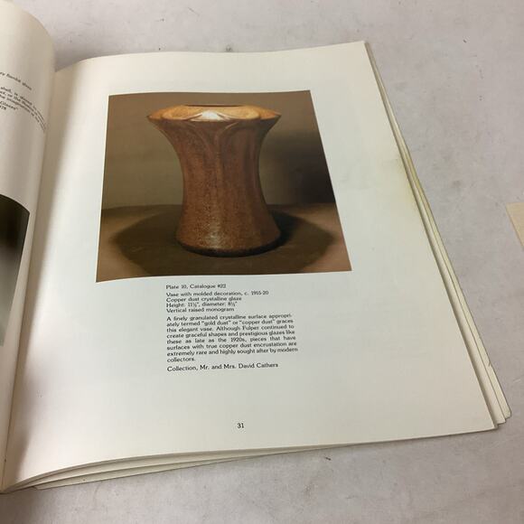 Fulper Art Pottery Exhibition Catalogue - Signed By Todd Volpe - Picture 5 of 11